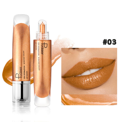 SPARKLING MIRROR LIP GLOSS WITH JOJOBA & OLIVE OIL