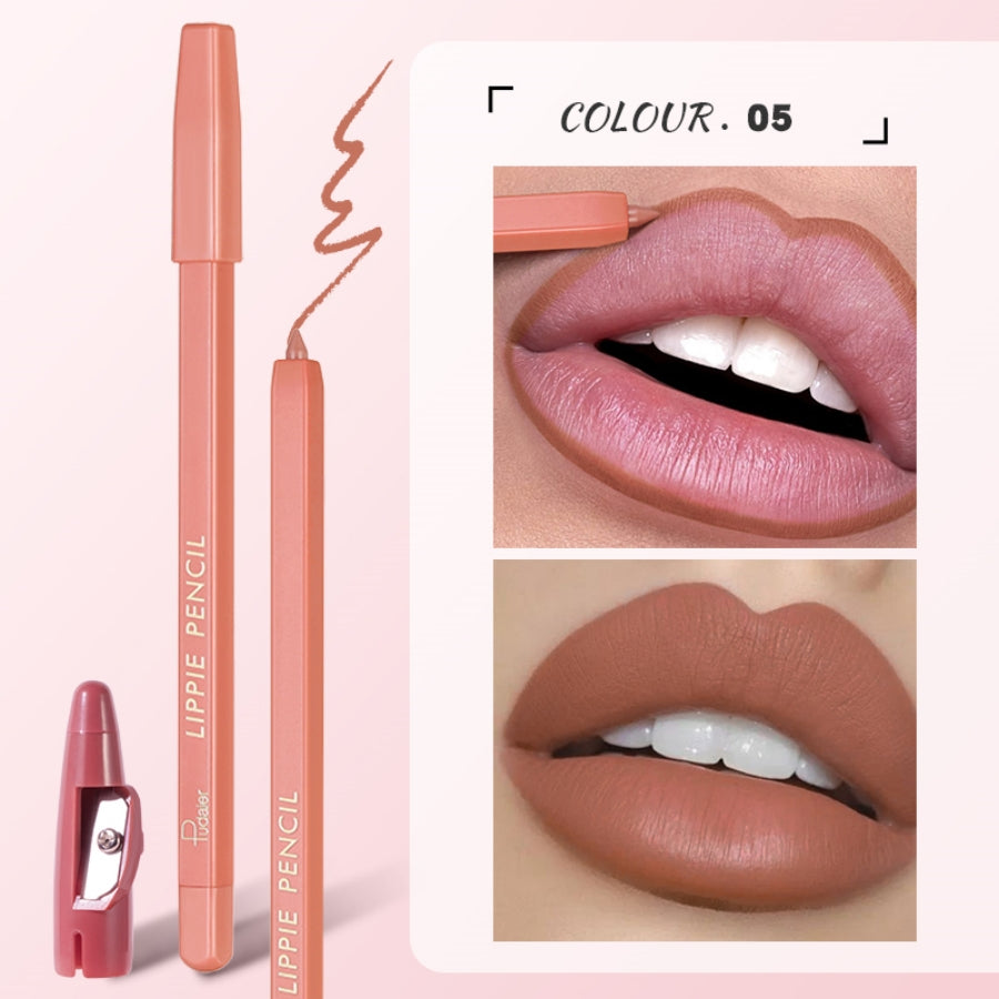 WATERPROOF NON-STICK CUP MATTE LIP LINER LIPPIE MAKEUP PENCIL